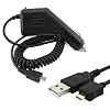 LG Xenon GR500/LX265 Rumor2/AX265 Banter/UX265 USB Data Cable + Rapid Car Charger