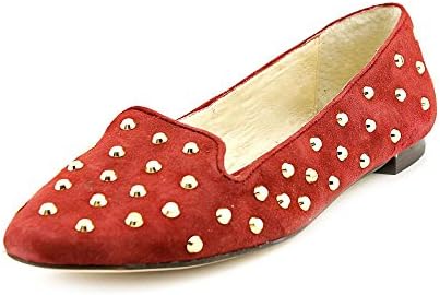 Michael Kors Ailee Studded Flat Womens Suede Ballet Flats Shoes