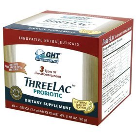 Childrens Toyshop  Health & Personal Care : ThreeLac Probiotics (60 packets) Candida Probiotic Defense by Gloal Health Trax