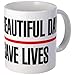 CafePress - Its A Beautiful Day To Save Lives Mug - Unique Coffee Mug, Coffee Cup