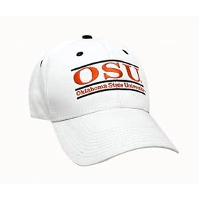 Oklahoma State Cowboys ''The Game'' Classic White Bar Adjustable Hat