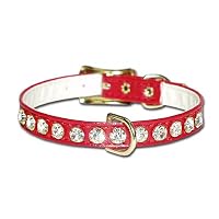 3/8 Majestic Jeweled Collar w/Center Dee