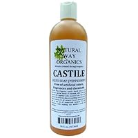 Castile Soap Peppermint 16 oz.