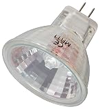Goobay 9121 Halogen Spiegellampe mit Schutzglas Sockel MR11 35W