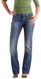 Lee Women's Tuscany Boot Cut Jean, Blue Dark, 12 Medium
