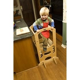 Little Partners Learning Tower - Natural