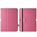 MoKo Samsung Galaxy Tab 4 10.1 / Tab 4 Nook 10.1 2014 Case - Slim Folding Stand Cover Case, PINK (With Smart Cover Auto Wake / Sleep)