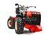 Wallmonkeys Peel and Stick Wall Decals - Red Tractor - Removable Graphic