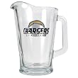 San Diego Chargers NFL 60oz Glass Pitcher - Primary Logo