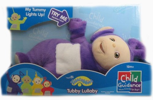 Childrens Toyshop  Toys : Teletubbies - Plush - Night Glow Tinky Winky