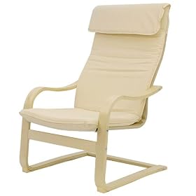 Bentwood Chair- Ivory by Living Room Chairs
