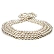HinsonGayle White Freshwater Pearl Rope Necklace 82 inches