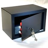 Produkt-Bild: Tresor Safe M&ouml;beltresor Schl&uuml;ssel anthrazit - 12l