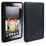 41GOX1RG7fL. SL160  WalkNTalkOnline   Amazon Kindle Fire eReader Tablet Black S Wave Hydro Gel Protective Case