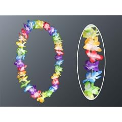 10 x Blumenkette Hawaii Hawaiikette Party 02