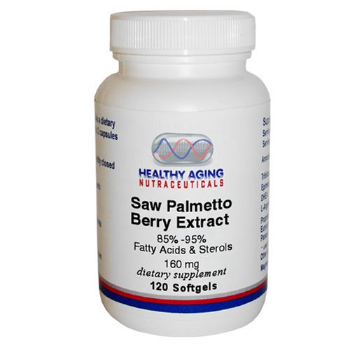 Healthy Aging Nutraceuticals Saw Palmetto Berry Extract 85% -95% Fatty Acids & Sterols... by Healthy Aging Nutraceuticals