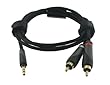 Connect Research CRE21012 Stereo Cable RCA Male / 3.5 mm Jack Male 1.2 m Black