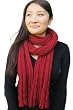 Handmade Soft Acrylic Scarf - Masterpiece Knitting Collection - 100% Knitted By Hand (Large Size)
