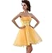 Sarahbridal Girls Tulle Beading Short Homecoming Dress Prom Gown SD018
