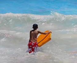 Special Limited Edition Ocean Beach Coastal Surf Surfing Art Print Poster by Vas Paris