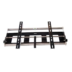CHEETAH MOUNTS PROFESSIONAL DUAL CROSSBAR APTMP2B FITS SAME TVS AS PEERLESS SANUS OMNIMOUNT PLASMA LCD TV TILT WALL MOUNT BRACKET FOR 32-60" DISPLAYS BLACK