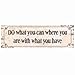 Adeco SP0109 Decorative Wood Wall Sign Plaque - Home Decor Art