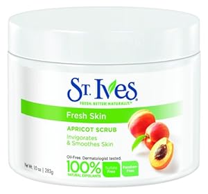 St. Ives Fresh Skin Invigorating Apricot Scrub, 10 Ounce