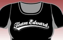 TEAM EDWARD T-SHIRTS - TEAM EDWARD SHIRTS - TEAM EDWARD - TWILIGHT STYLED VAMPIRE SHIRT - GREAT LOW PRICE!