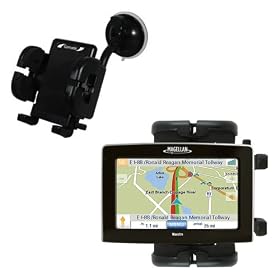 Magellan Maestro 4250 Flexible Car Windshield Holder - Gomadic Brand