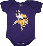 Minnesota Vikings Newborn Purple Reebok Logo Creeper
