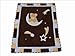 SISI Baby Boy Boutique - Blue Bear and Moon 13 PCS Crib Bedding