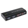 UNITEK Y-3181 USB 3.0 6 Port Hub + due 5V 2A di ricarica Port per iPad, iPhone, con 12V 4A adattatore CA e il cavo USB 3.0, retrocompatibile con USB 2.0, il chipset VIA VL812, il supporto di Windows XP / Vista / 7 / 8, Mac OS X 10.8.2, Linux