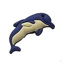 großer Delfin blau/weiss style your Crocs Fun Clips