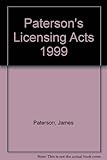 Paterson's licensing acts 1999