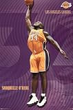 (23x34) Los Angeles Lakers Shaquille O'Neal Sports Poster Print