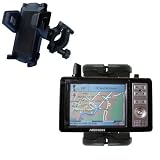 Bike Handlebar Holder Mount System for the Medion MDPNA 150 - Gomadic Brand