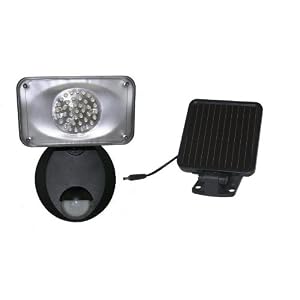 Smart Solar 4130WRM1 Sentry 40 LED Solar Security Light with Pir Sensor Light