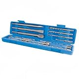 Silverline 633750 12-teiliger SDS plus Bohrer- und Mei&szlig;el-Satz