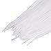eBoot 100 Pack 10 Inch Self-locking Zip Ties Nylon Cable Ties, White