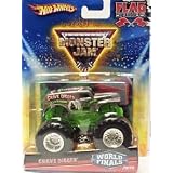 Grave Digger (Chrome) - 25th Anniversary World Finals Edition #70 75 2010 Hot Wheels...