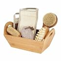 Freeline Nature - Coffret spa bambou luxe, 6 pièces