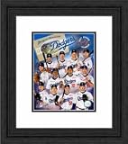 Framed 2007 Team Composite Los Angeles Dodgers Photograph