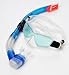 Sports : Schnorchelset aus Silikon von Murena Water Sport (Junior Size), Farbe blau