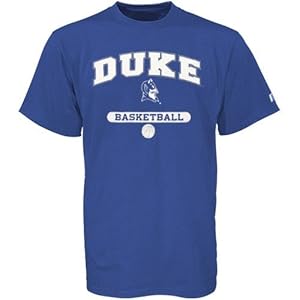 NCAA Russell Duke Blue Devils Duke Blue Basketball T-shirt