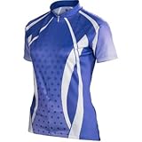 Descente 2008 Women's Spirit Short Sleeve Cycling Jersey - Violet - 13174vt