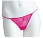 Necessary Objects Women's Charm G-String, Scaparelli Pink, Medium