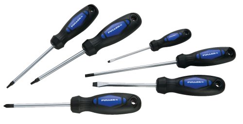FULLER 107-1507 7-Piece PRO 700 Cushion-Grip Screwdriver Set