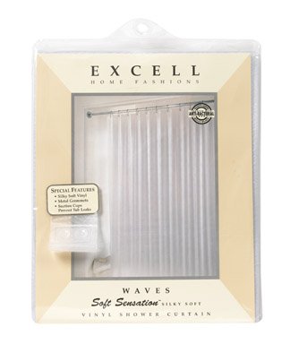 Buy EX-CELL WAVES SOFT SENSATION CURTAIN (Ex-cell Showers, Plumbing, Bathtubs Showers & Saunas, Showers, Modules & Installation Kits)