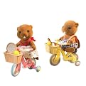 Calico Critters Zach and Sandy's Bike Riding Adventure