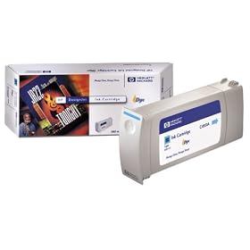HP C4931A Cyan #81 Dye Ink Cartridge for Designjet 5000 Series